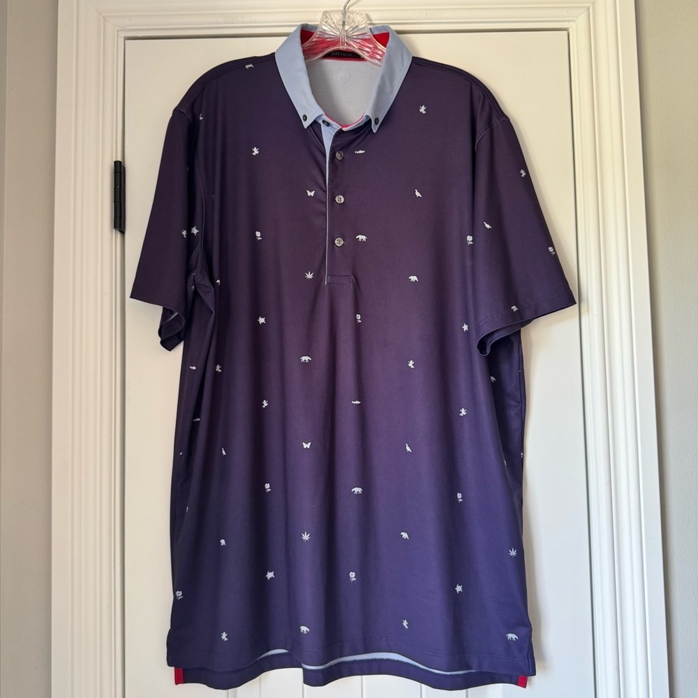 Greyson Men's Spirit of California Polo Shirt size L‎